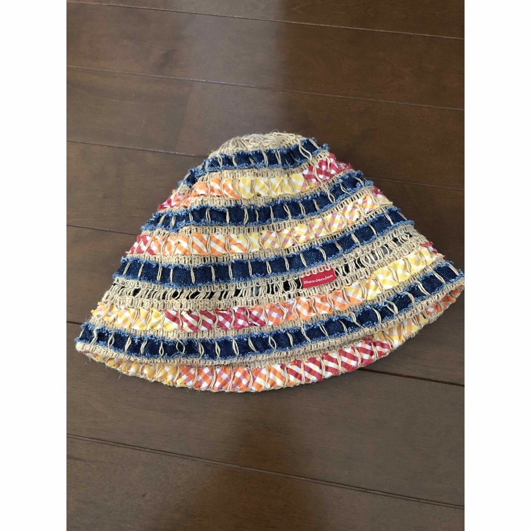 mou jon jon(ムージョンジョン)のムージョンジョン　帽子　ハット　52cm 日本製 キッズ/ベビー/マタニティのこども用ファッション小物(帽子)の商品写真
