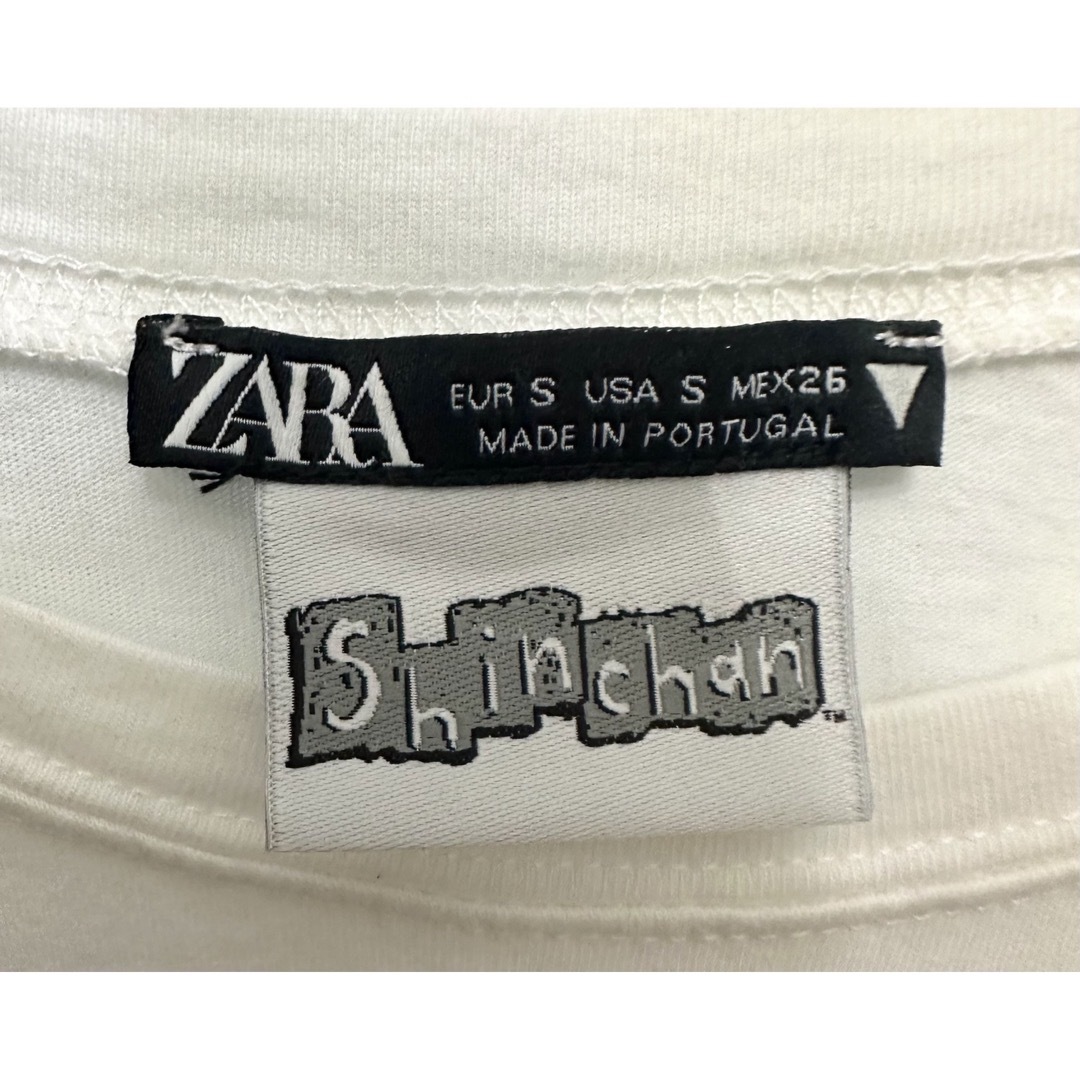 ZARA(ザラ)の【新品】ZARA クレヨンしんちゃん コラボ Tシャツ エンタメ/ホビーのおもちゃ/ぬいぐるみ(キャラクターグッズ)の商品写真