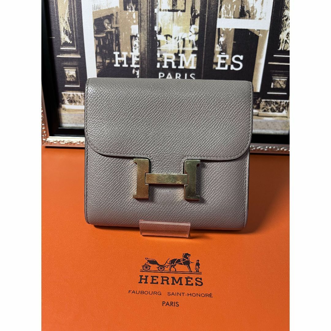 Hermes - ☆正規超極美品☆エルメス コンスタンスミニ グレージュ