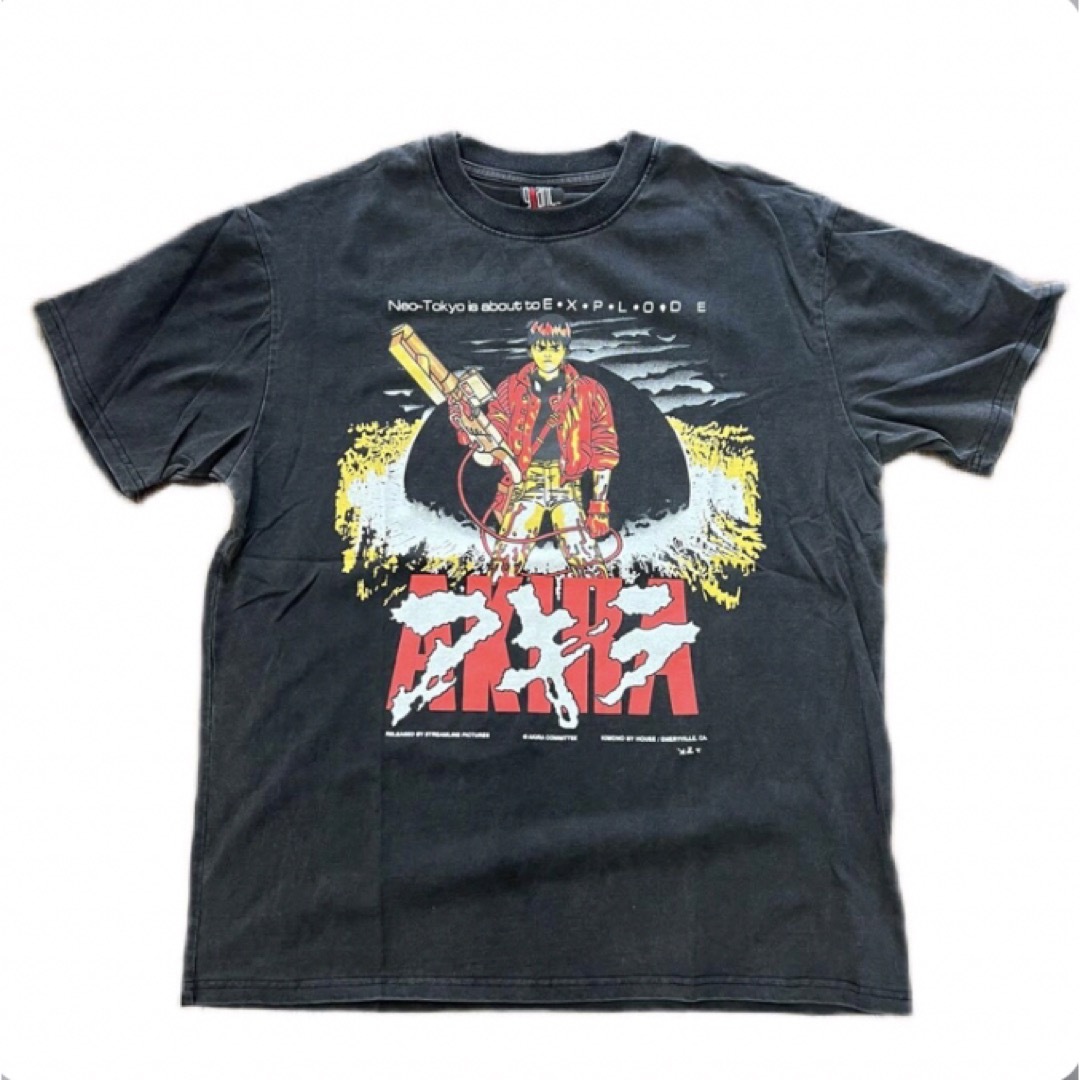 AKIRA アキラ Tシャツ tee 金田 鉄雄 アニメ 映画古着 - Tシャツ