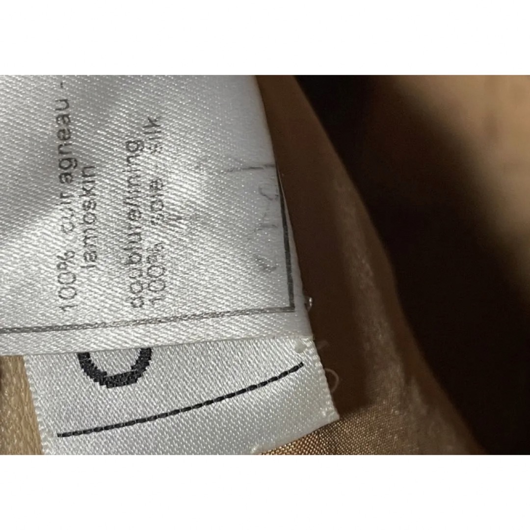 CHANEL - シャネルCHANEL01Aヴィンテージ レザースカートの通販 by