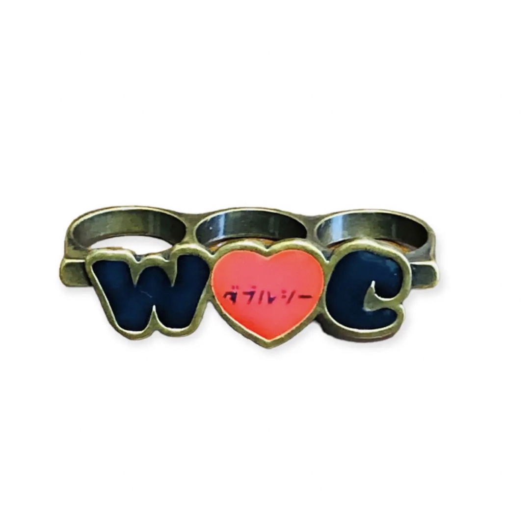 wc(ダブルシー)の【美品】ダブルシー トリプルフィンガーリング WC指輪 アクセサリー レディースのアクセサリー(リング(指輪))の商品写真