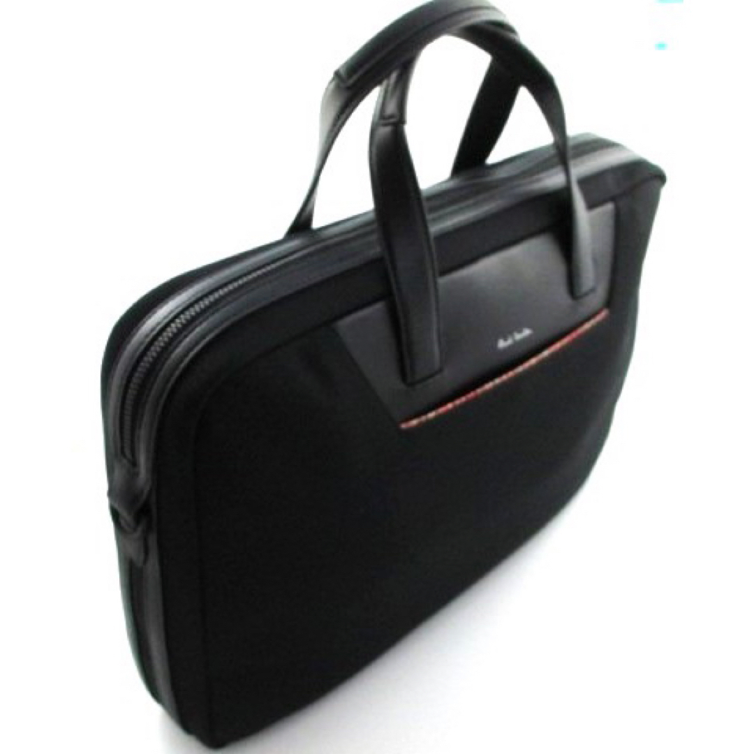 1点限り☆新品未使用 ポールスミス ビジネス ショルダーバッグ 黒 メンズ-