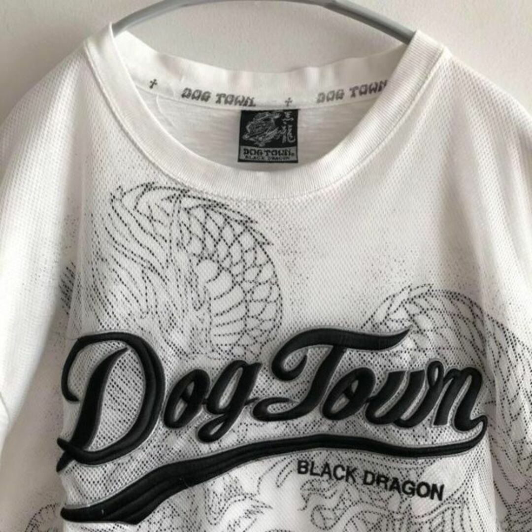 DOG TOWN BLACK DRAGON 黒龍 ベースボールシャツ XL