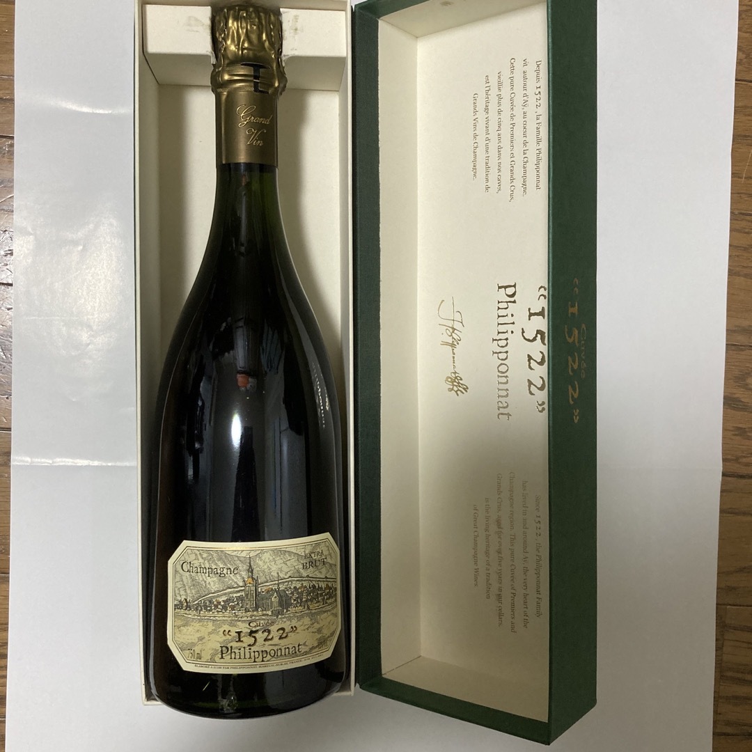 Xampagne(シャンパン)のフィリポナ　cuvée 1522 BRUT 食品/飲料/酒の酒(シャンパン/スパークリングワイン)の商品写真