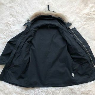 SHIPS SHIPSシップス ミリタリージャケット ネイビー ライナーファー