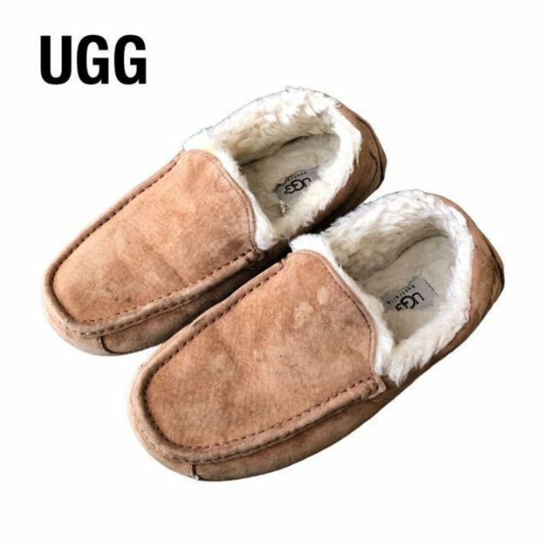 UGG モカシン　黒25センチ