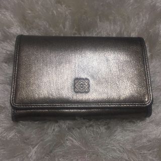 ロエベ(LOEWE)のLOEWE 財布 メタリックシルバー(財布)