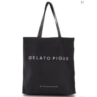 ジェラートピケ(gelato pique)のgelato pique ジェラートピケ　ホビートートバッグ　ブラック(トートバッグ)