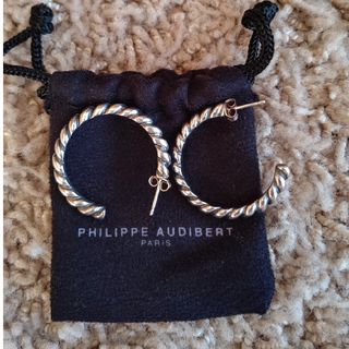 フィリップオーディベール(Philippe Audibert)のPhilippe audibert ツイストフープピアス(ピアス)