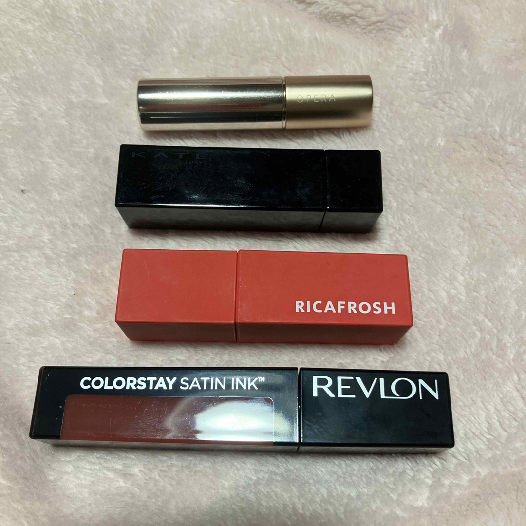 REVLON CLORSTAY SATIN INK &RICAFROSH 他 コスメ/美容のベースメイク/化粧品(口紅)の商品写真