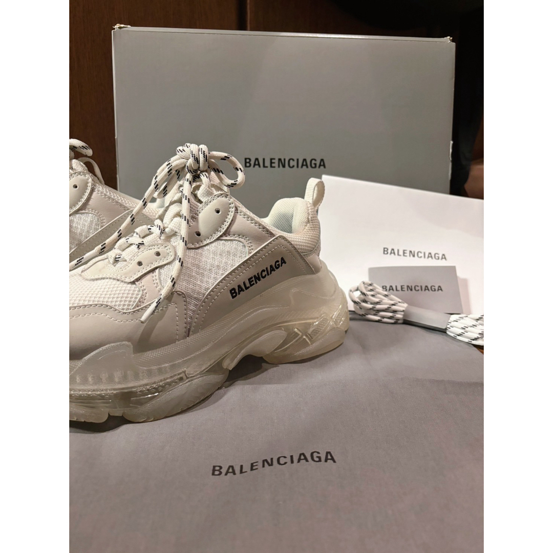 BALENCIAGA triples 38 クリアソール　正規品