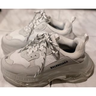 Balenciaga - 最終値下げバレンシアガ トリプルS クリアソール 38の