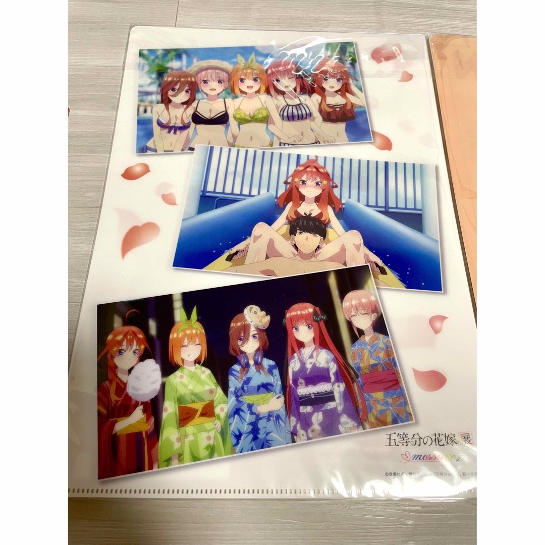 五等分の花嫁展 message クリアファイル クリアポスター 五月の 五等分の花嫁展 message クリアファイル クリアポスター 五月の
