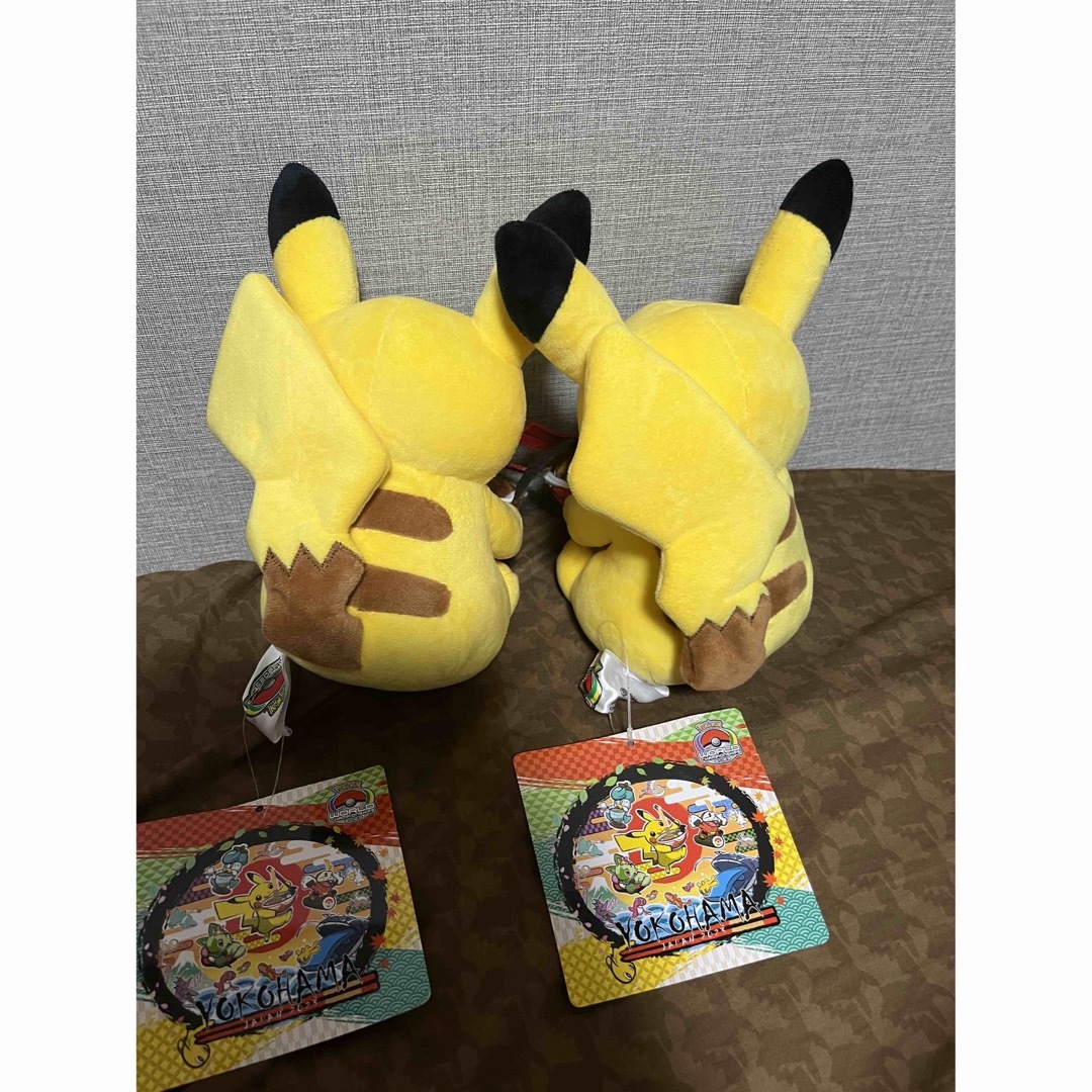 専用ぬいぐるみ ピカチュウ×3ポケモンワールドチャンピオンシップス2023