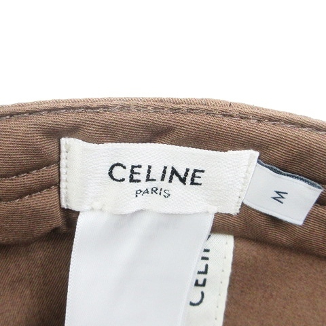 celine - セリーヌ 23SS トリオンフ ベースボールキャップ 帽子 マロン