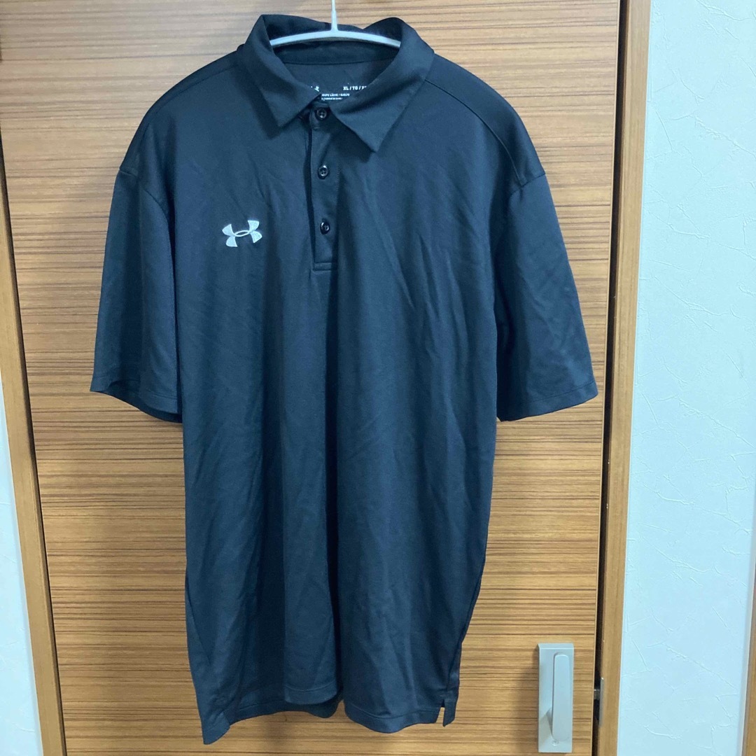 UNDER ARMOUR(アンダーアーマー)のアンダーアーマー 半袖 ポロシャツ 1314092 001 ブラック XL メンズのトップス(ポロシャツ)の商品写真