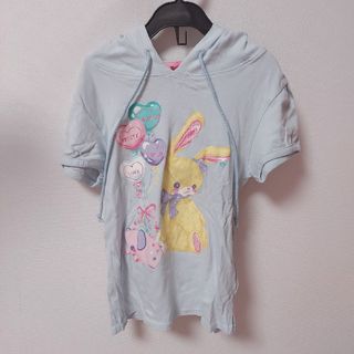 アンジェリックプリティー(Angelic Pretty)のアンジェリックプリティ♡　パーカー　うさぎ半袖Tシャツ(Tシャツ(半袖/袖なし))