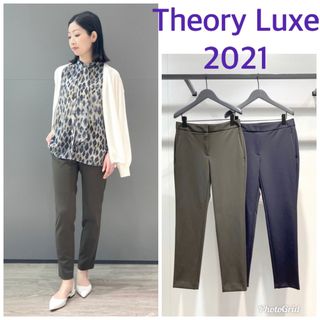 ⭐️専用⭐️2点セットTheory luxeパンツ\u0026 Theory パンツMグレー