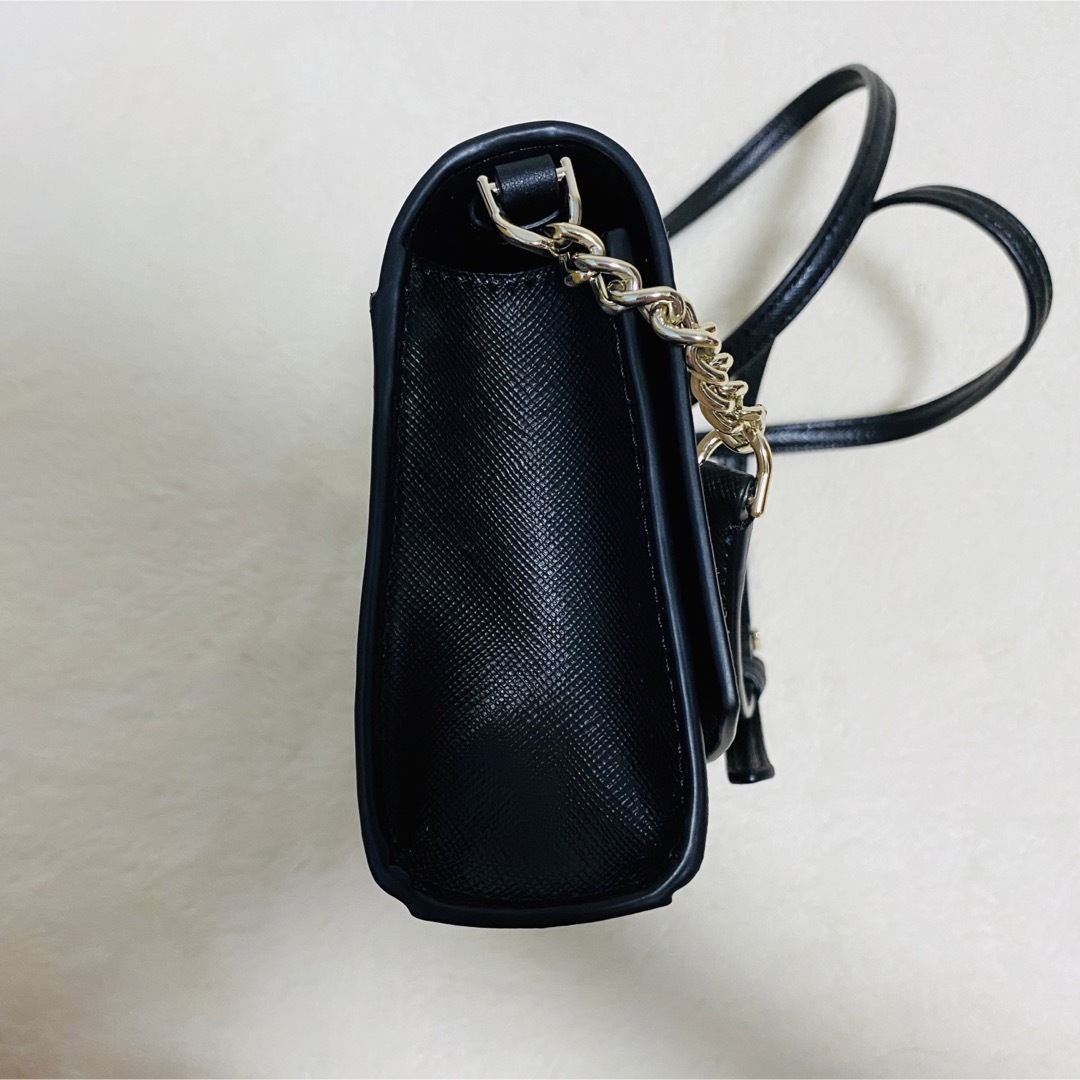 【美品】ケイトスペード ショルダーバッグ レザー チェーン クロスボディー