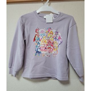 バンダイ(BANDAI)の新品タグ付き　プリキュアオールスターズ　トレーナー　110(Tシャツ/カットソー)