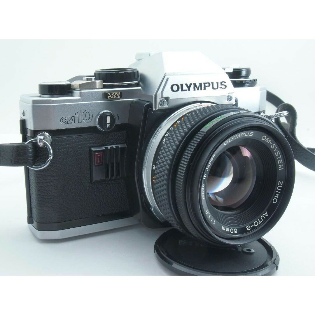OLYMPUS(オリンパス)の❤️OLYMPUS オリンパス OM-10❤️一眼レフカメラ 単焦点レンズセット スマホ/家電/カメラのカメラ(フィルムカメラ)の商品写真