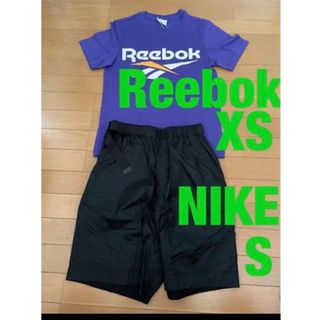 ナイキ(NIKE)のReebok Tee【XS】 / NIKE SHORT 【men's S】(ショートパンツ)