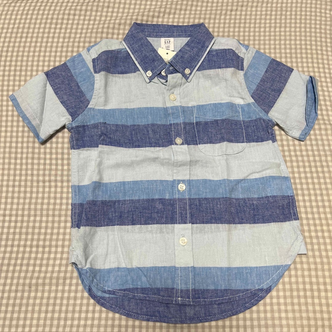 babyGAP(ベビーギャップ)の半袖シャツ　baby GAP キッズ/ベビー/マタニティのキッズ服男の子用(90cm~)(Tシャツ/カットソー)の商品写真