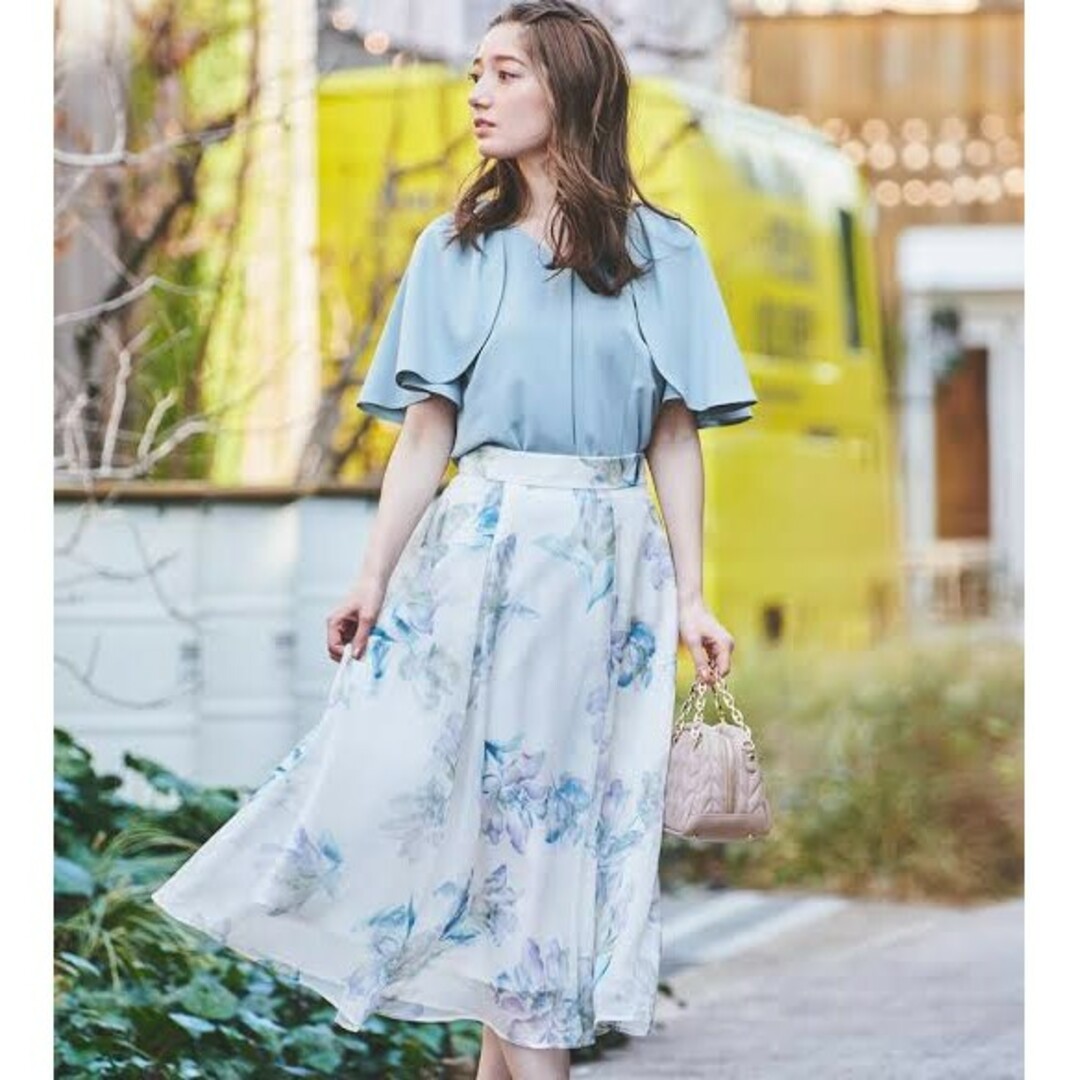 LAISSE PASSE - 23年SS〘新品未着用品〙LAISSE PASSE*シアーフラワー