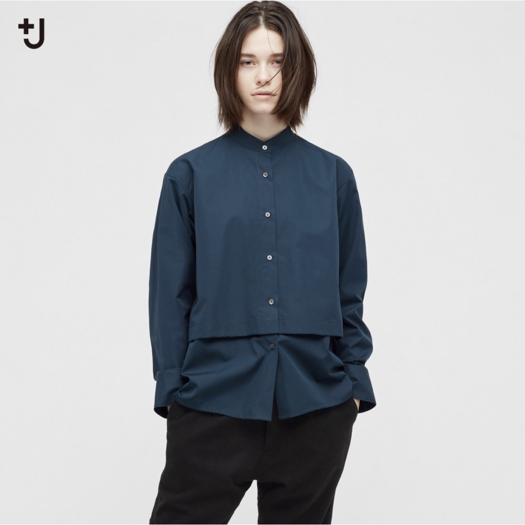 UNIQLO(ユニクロ)のUNIQLO +J スピーマコットンシャツジャケット レディースのトップス(シャツ/ブラウス(長袖/七分))の商品写真