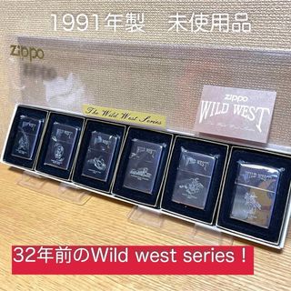 ジッポー(ZIPPO)の【未使用】希少 ZIPPO ジッポー ヴィンテージ ワイルドウエストシリーズ (タバコグッズ)