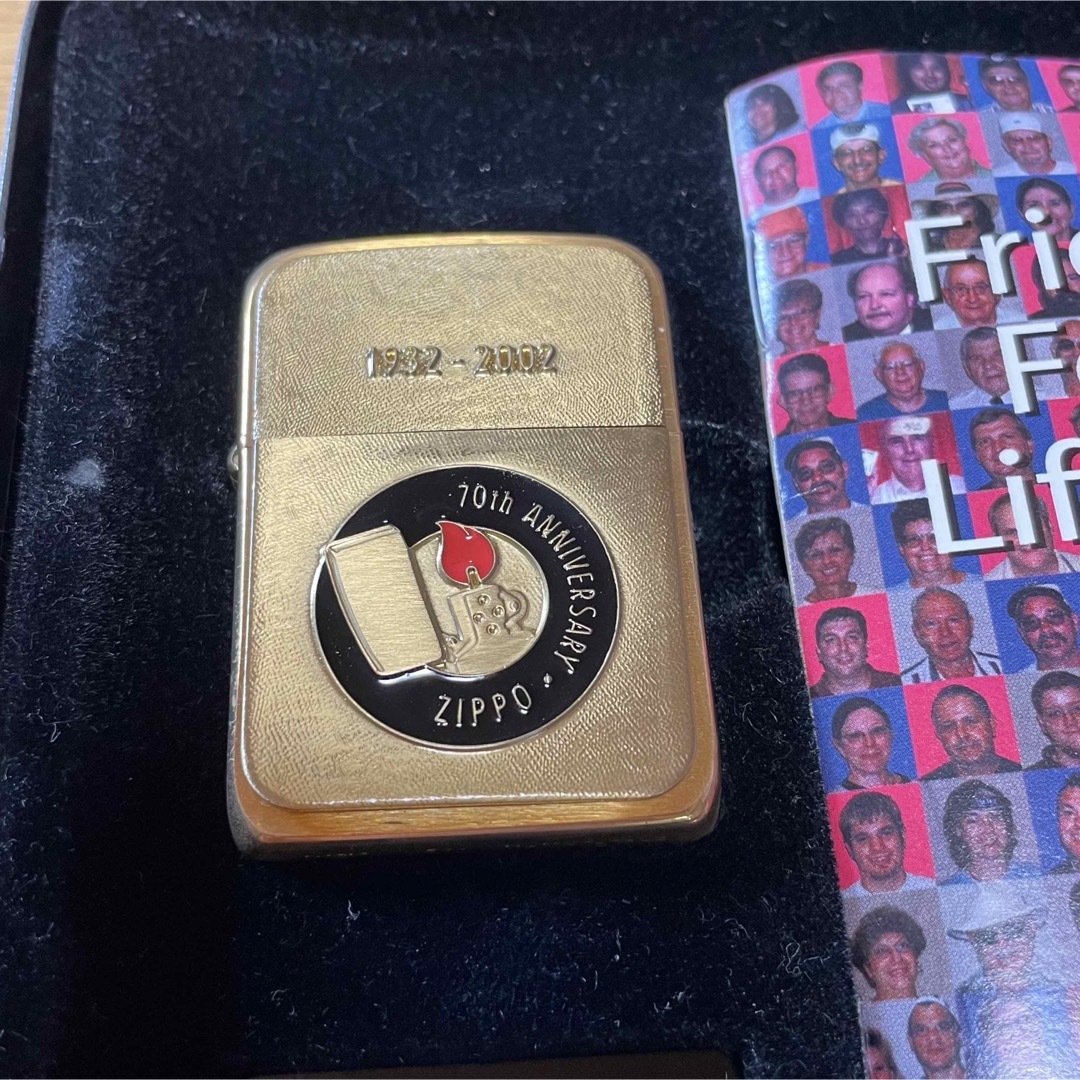 新品未使用 ZIPPO 70周年アニバーサリーモデル 1932-2002 限定 | www