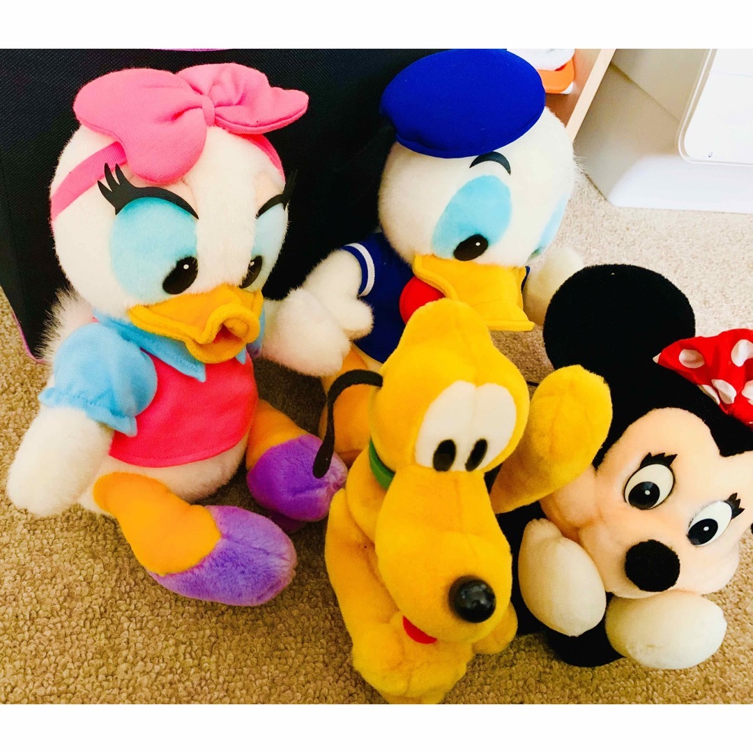 ディズニー ぬいぐるみまとめ売り デイジー ドナルド ミニーちゃん プルート