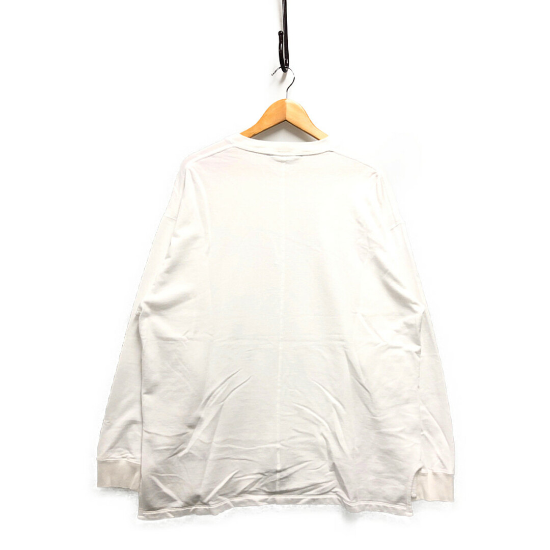 nanamica(ナナミカ)のNANAMICA ナナミカ 品番SUHF178 L/S Pocket Tee ロング 長袖Ｔシャツ ホワイト サイズXL 正規品 / B3976 メンズのトップス(Tシャツ/カットソー(七分/長袖))の商品写真