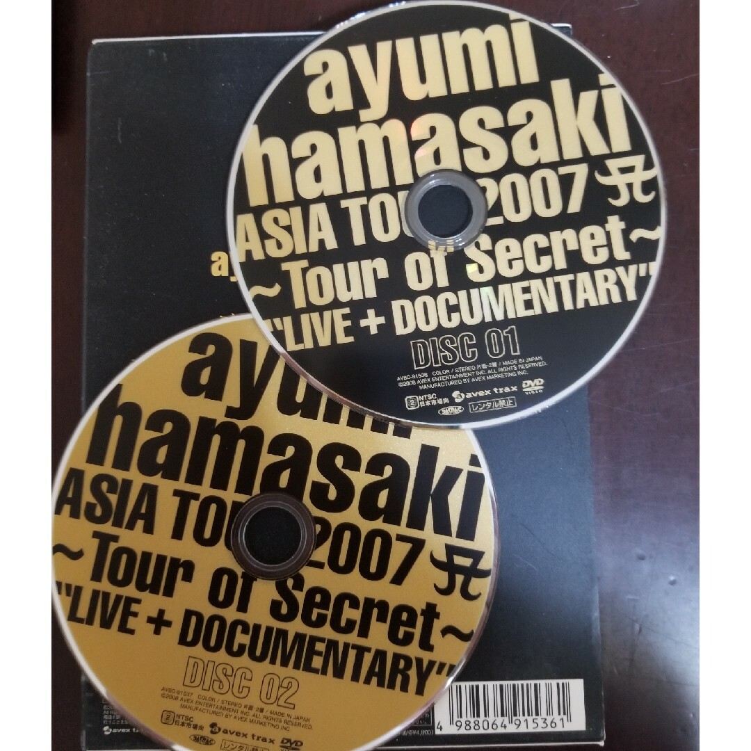 ayumi　hamasaki　ASIA　TOUR　2007　A～Tour　of エンタメ/ホビーのDVD/ブルーレイ(ミュージック)の商品写真