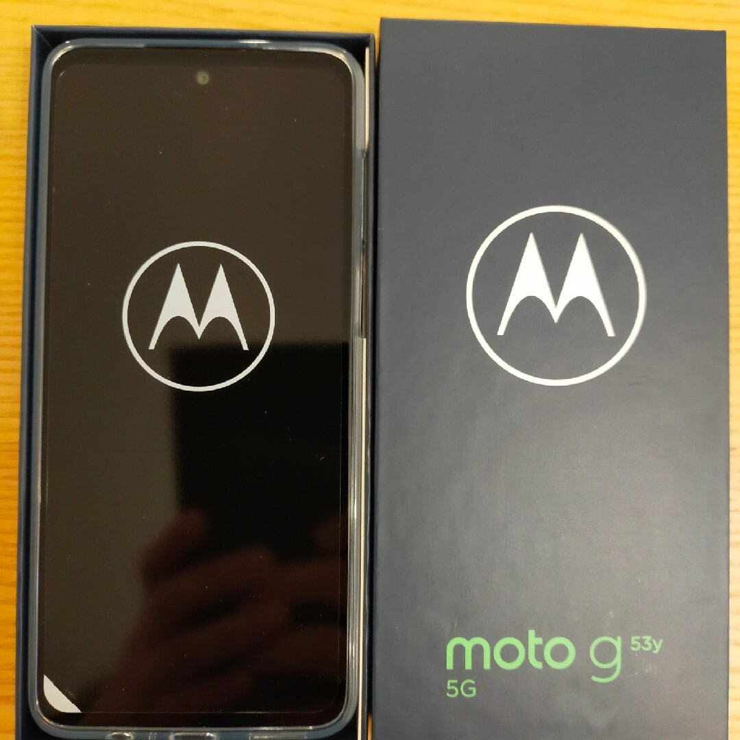 motorola★moto g53y 5G★アークティックシルバー★新品未開封品