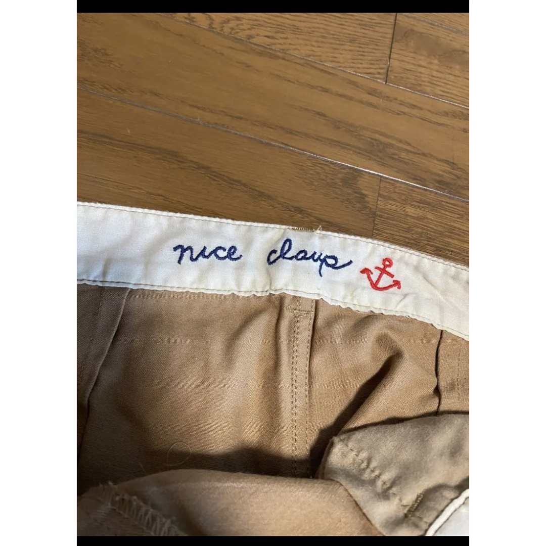 NICE CLAUP(ナイスクラップ)のナイスクラップ　チノパン　ベージュ メンズのパンツ(チノパン)の商品写真