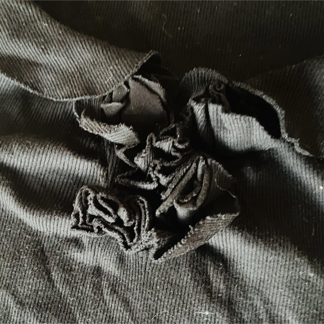 ANAYI(アナイ)のアナイ リブカットソー 38 フリル レディースのトップス(カットソー(半袖/袖なし))の商品写真