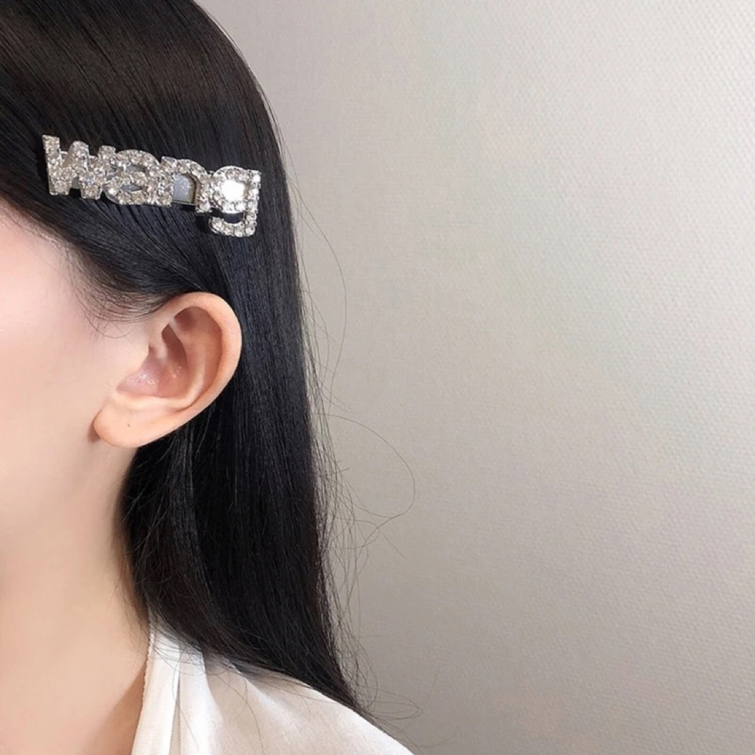 Alexander Wang(アレキサンダーワン)のアレキサンダーワンヘアピン シルバー レディースのヘアアクセサリー(ヘアピン)の商品写真