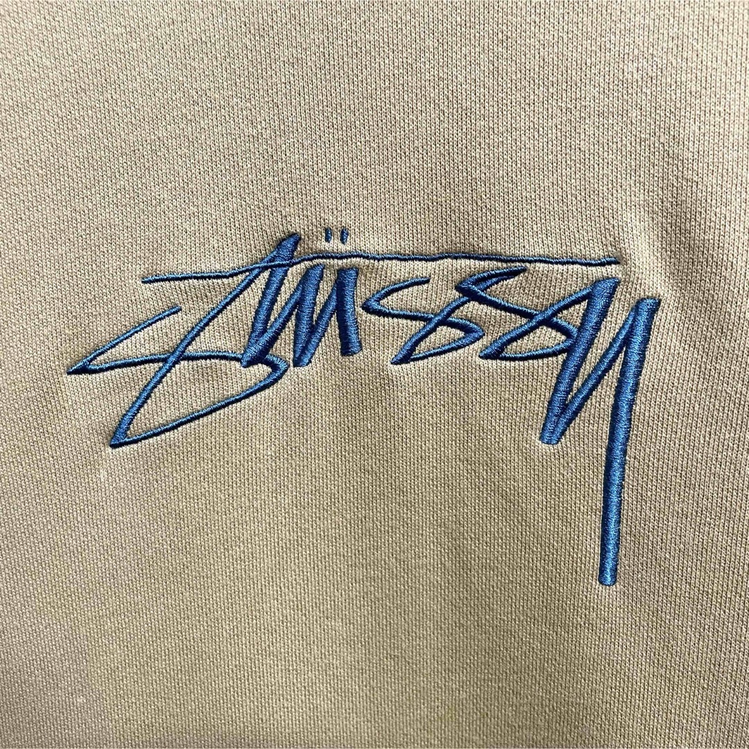 ステューシー　 stussy スウェットトレーナー　Lブラック　刺繍