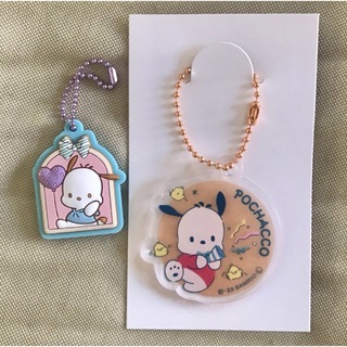 サンリオ(サンリオ)のサンリオ❤︎ポチャッコ❤︎アクリルチャーム & ラバーチャーム ❤︎セット(キャラクターグッズ)