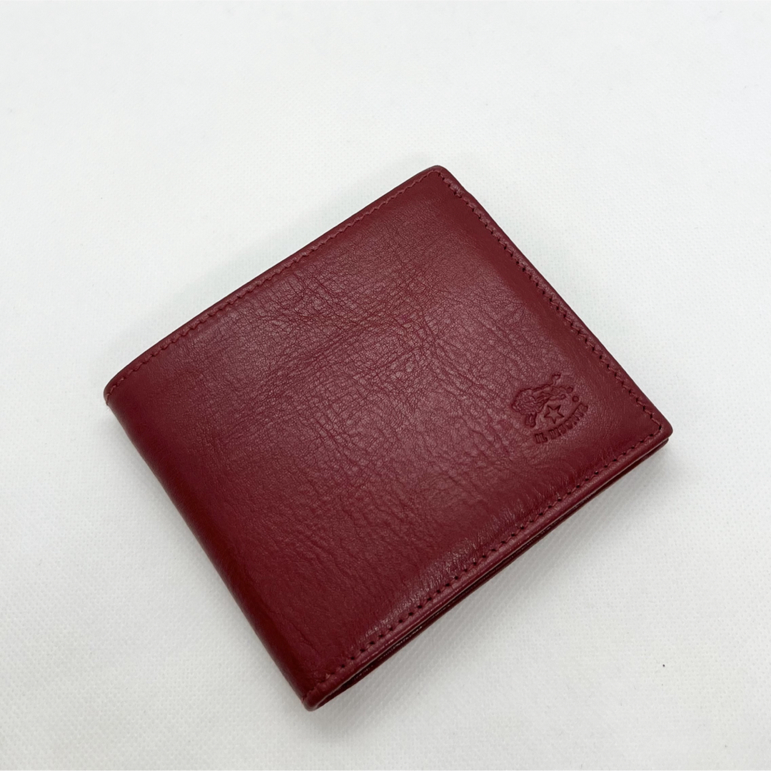 IL BISONTE - 【新品未使用】イルビゾンテ 二つ折り財布 ☆ロッソ