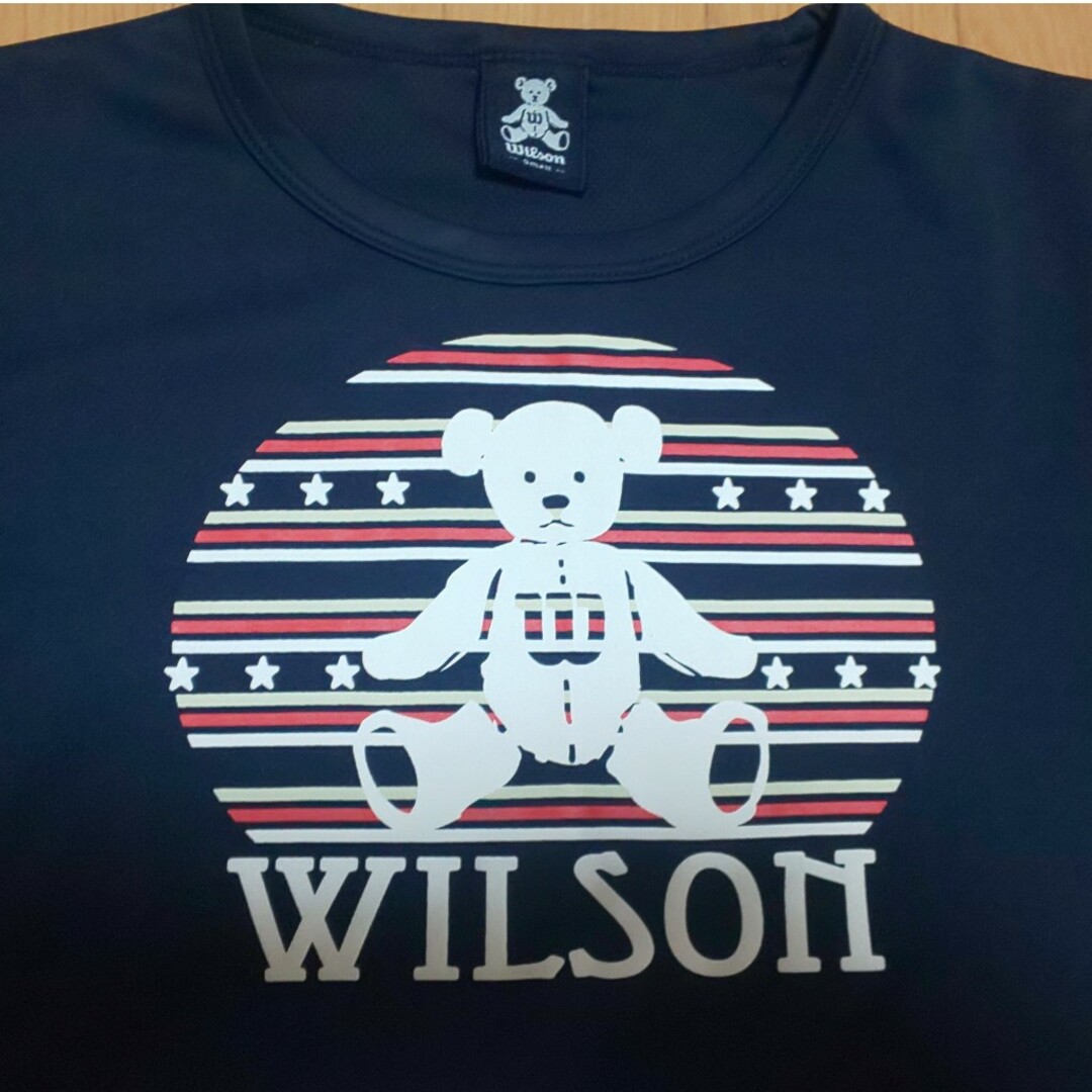 wilson(ウィルソン)の２枚セット　ウィルソンベア　Tシャツ スポーツ/アウトドアのテニス(ウェア)の商品写真