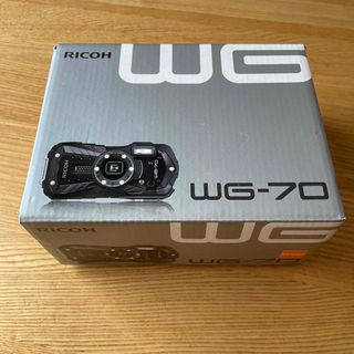 RICOH コンパクトデジカメ WG-70 BLACK