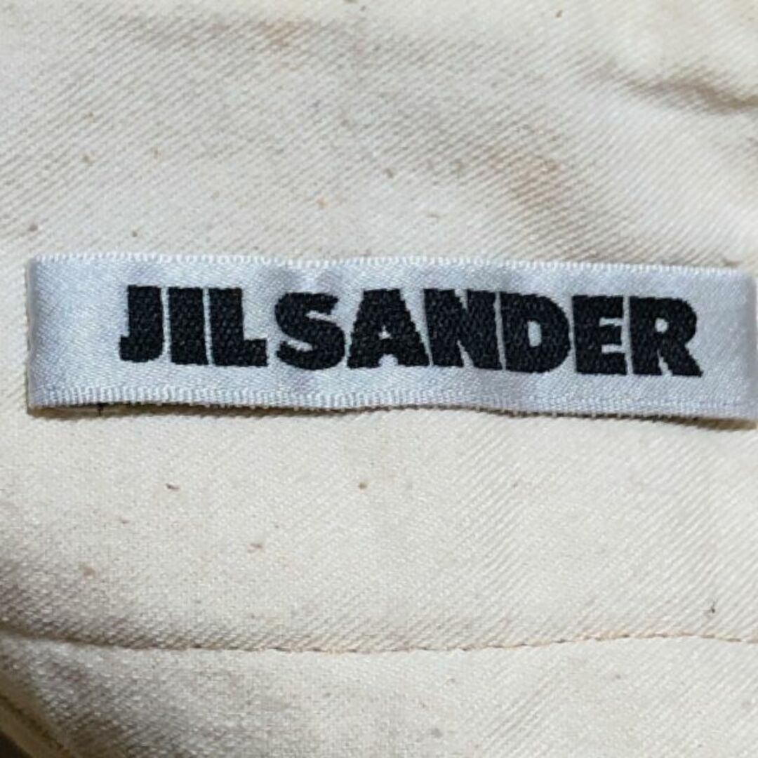 Jil Sander(ジルサンダー)のJIL SANDER ワイドパンツ 36/ジルサンダー コットン ベージュ レディースのパンツ(チノパン)の商品写真