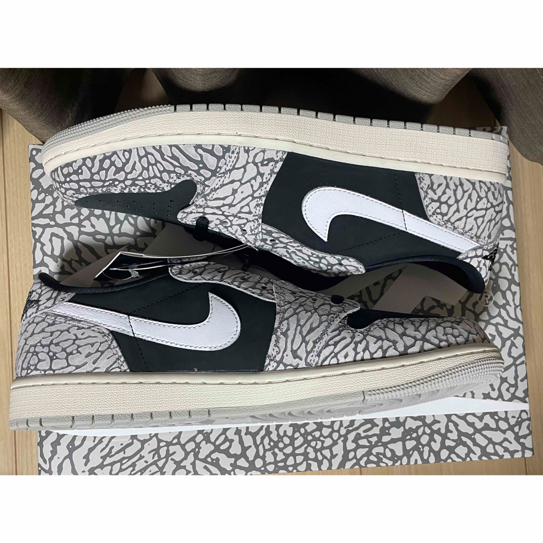 NIKE エアジョーダン1 Low OG cement 28cm