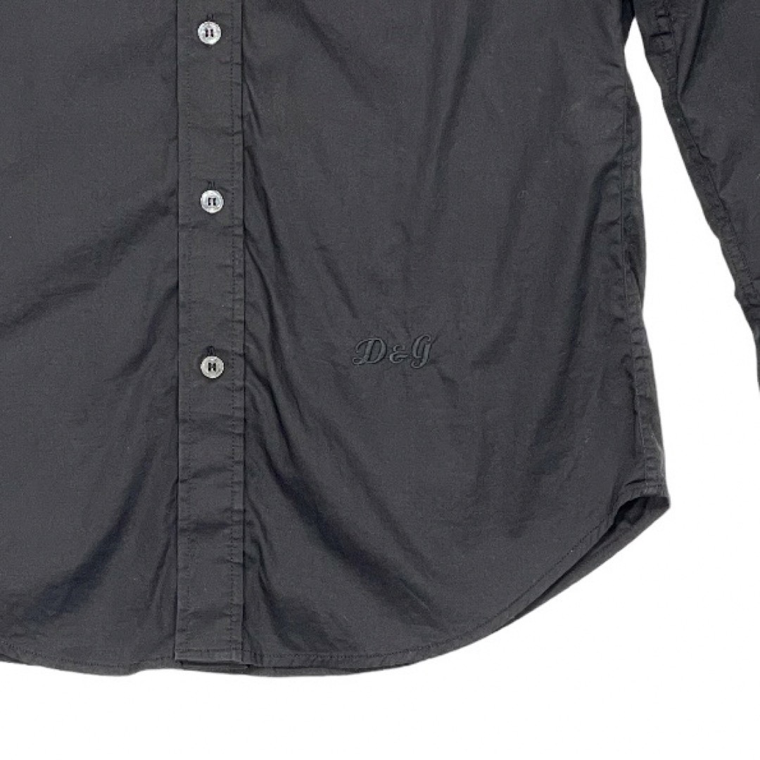 D&G(ディーアンドジー)のDOLCE&GABBANA 黒シャツ メンズのトップス(シャツ)の商品写真