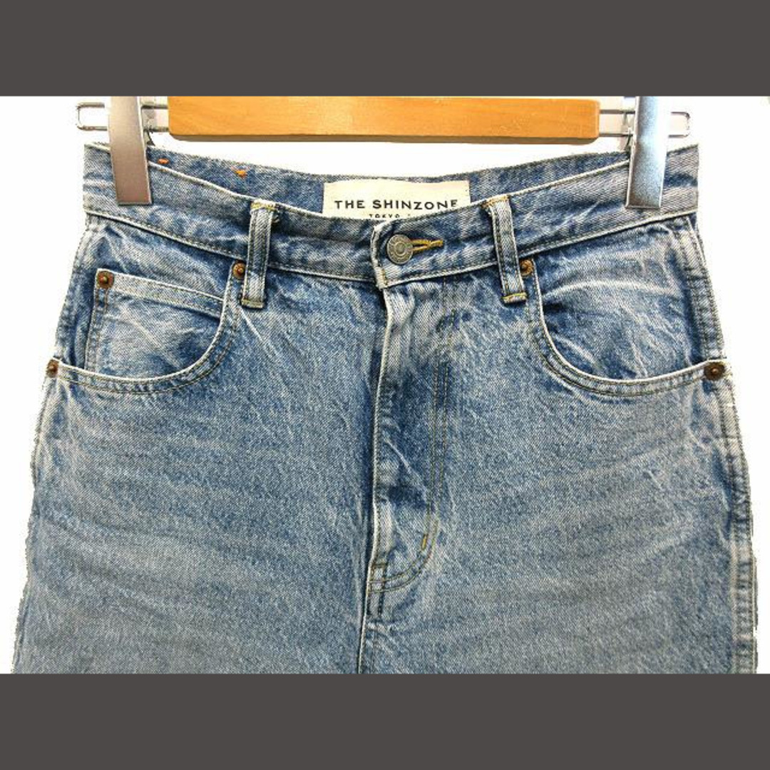 Shinzone(シンゾーン)のShinzone CARROT DENIM 19SMSPA68 デニムパンツ34 レディースのパンツ(デニム/ジーンズ)の商品写真