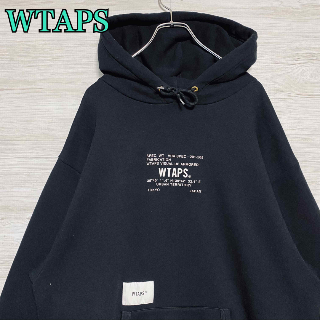 W)taps - 【希少デザイン】WTAPS ダブルタップス パーカー センター