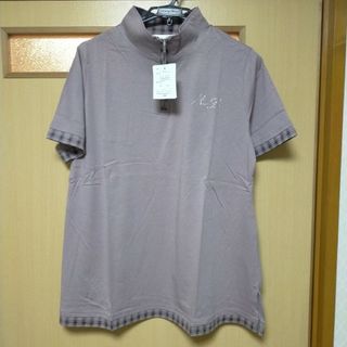 ベルーナ(Belluna)のベルーナ　レディース　チュニック　Tシャツ　パープル(シャツ/ブラウス(半袖/袖なし))